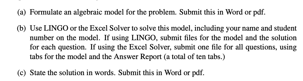 a profit of $140 each, while each long pipe gives a profit