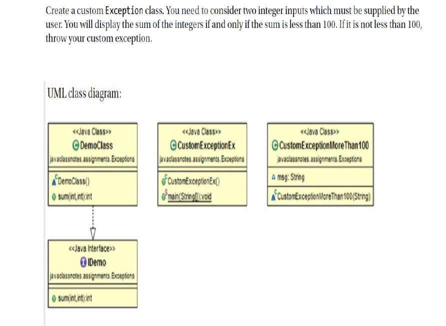 Implement Custom Exceptions in Java: Why, When and How