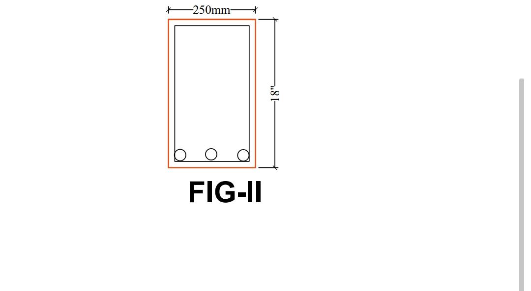 Solved Refer to figII Determine moment capacity of given