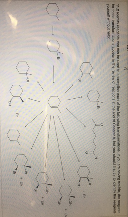 Solved Identify The Reagents To Be Used In The Following Chegg Com