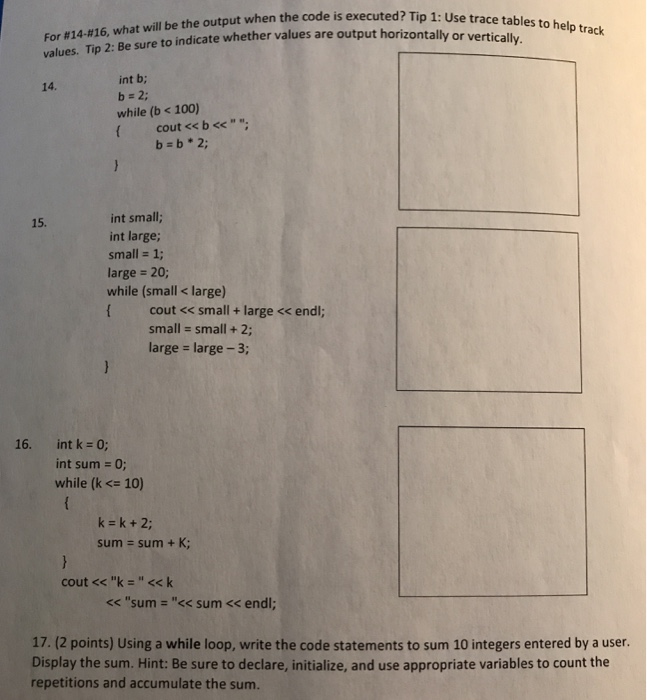Solved in a while loop statement is initially false, what | Chegg.com