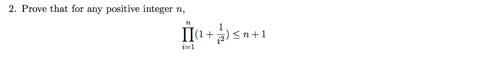 Solved 2. Prove that for any positive integer n, [[(1 | Chegg.com
