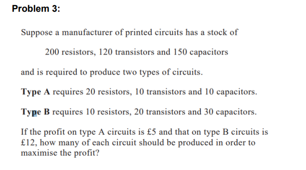 Solved Suppose A Manufacturer Of Printed Circuits Has A | Chegg.com