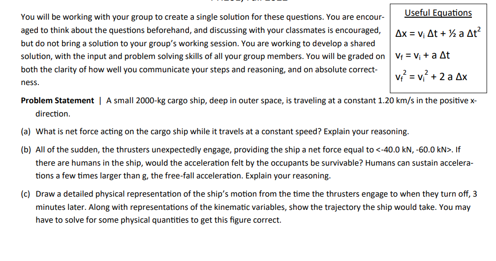 Solved You will be working with your group to create a | Chegg.com