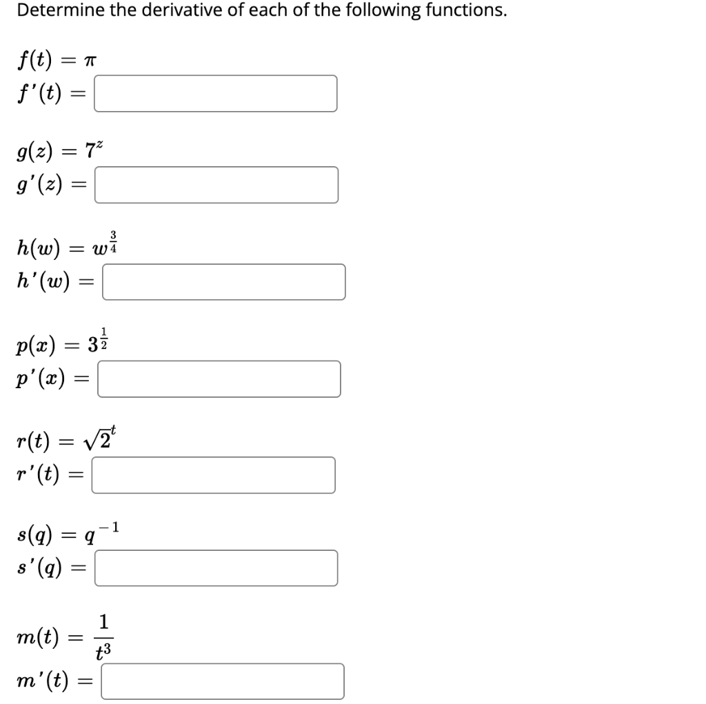 solved-determine-the-derivative-of-each-of-the-following