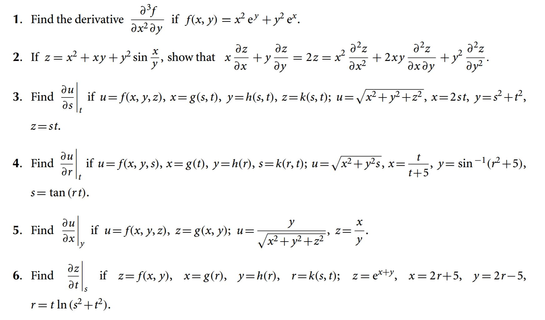 Solved af srivative āx2 ay 1. Find the derivative = if f(x