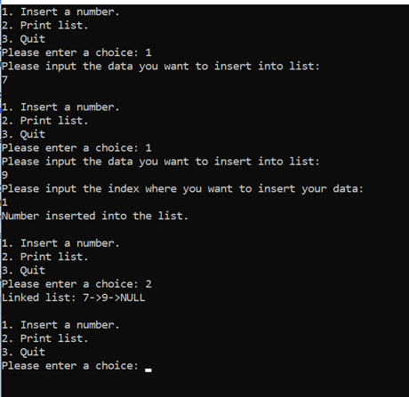 Solved Write a menu-driven C++ program to implement the | Chegg.com