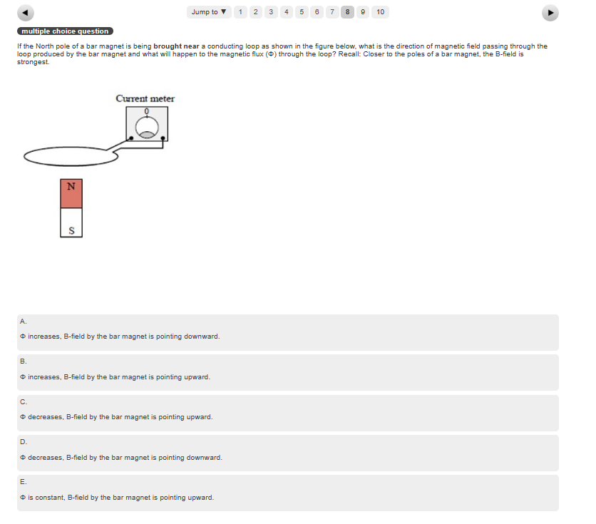 Solved If the North pole of a bar is being brought