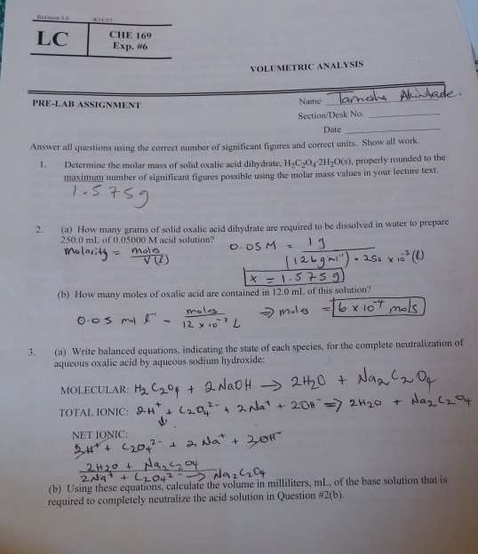 Solved surfac This Any reaction to be LLE completely and | Chegg.com