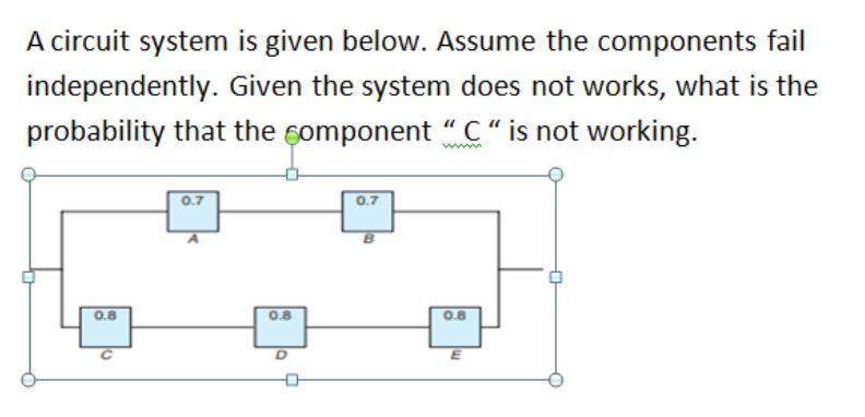 Solved A circuit system is given below. Assume the | Chegg.com