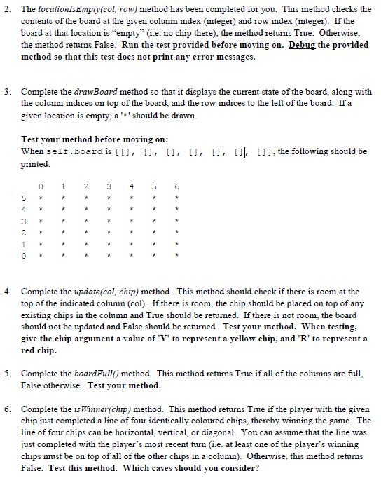 Background Information: Connect Four is a game for | Chegg.com