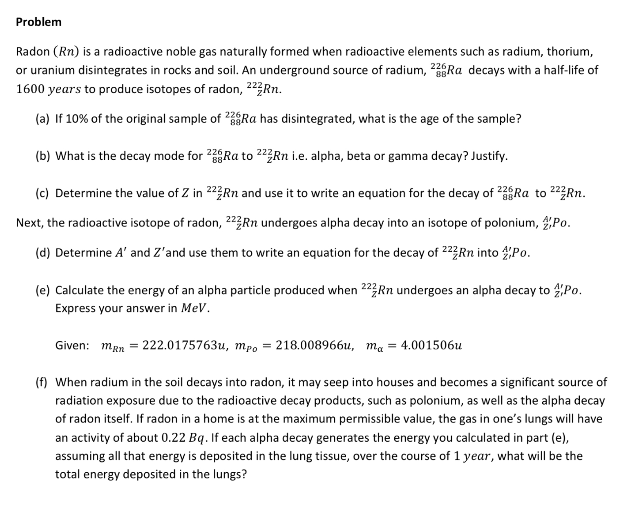 case study 2.0 radon answer key