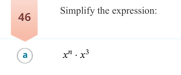 Solved Simplify the expression: | Chegg.com
