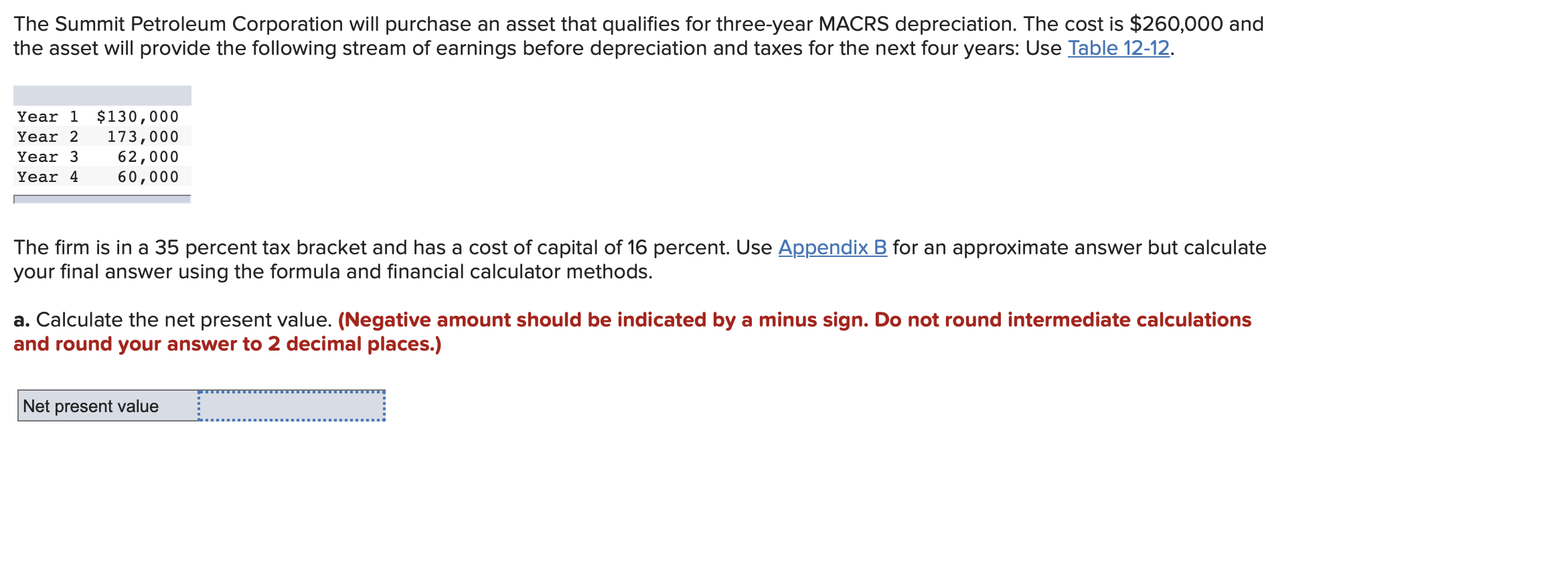 Solved The Summit Petroleum Corporation will purchase an