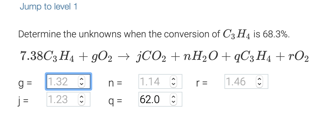 Solved Jump To Level 1 Determine The Unknowns When The Co Chegg Com