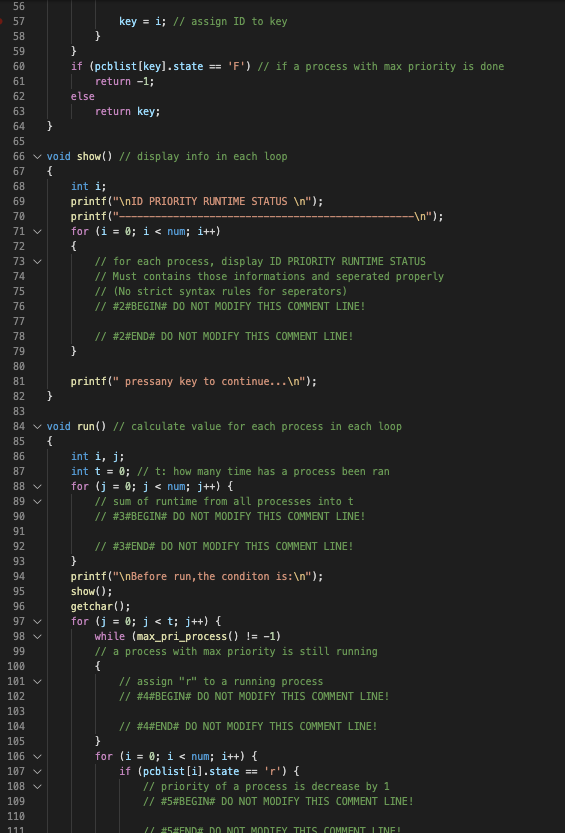 Solved Must fill in the blank lines for this code. Output | Chegg.com