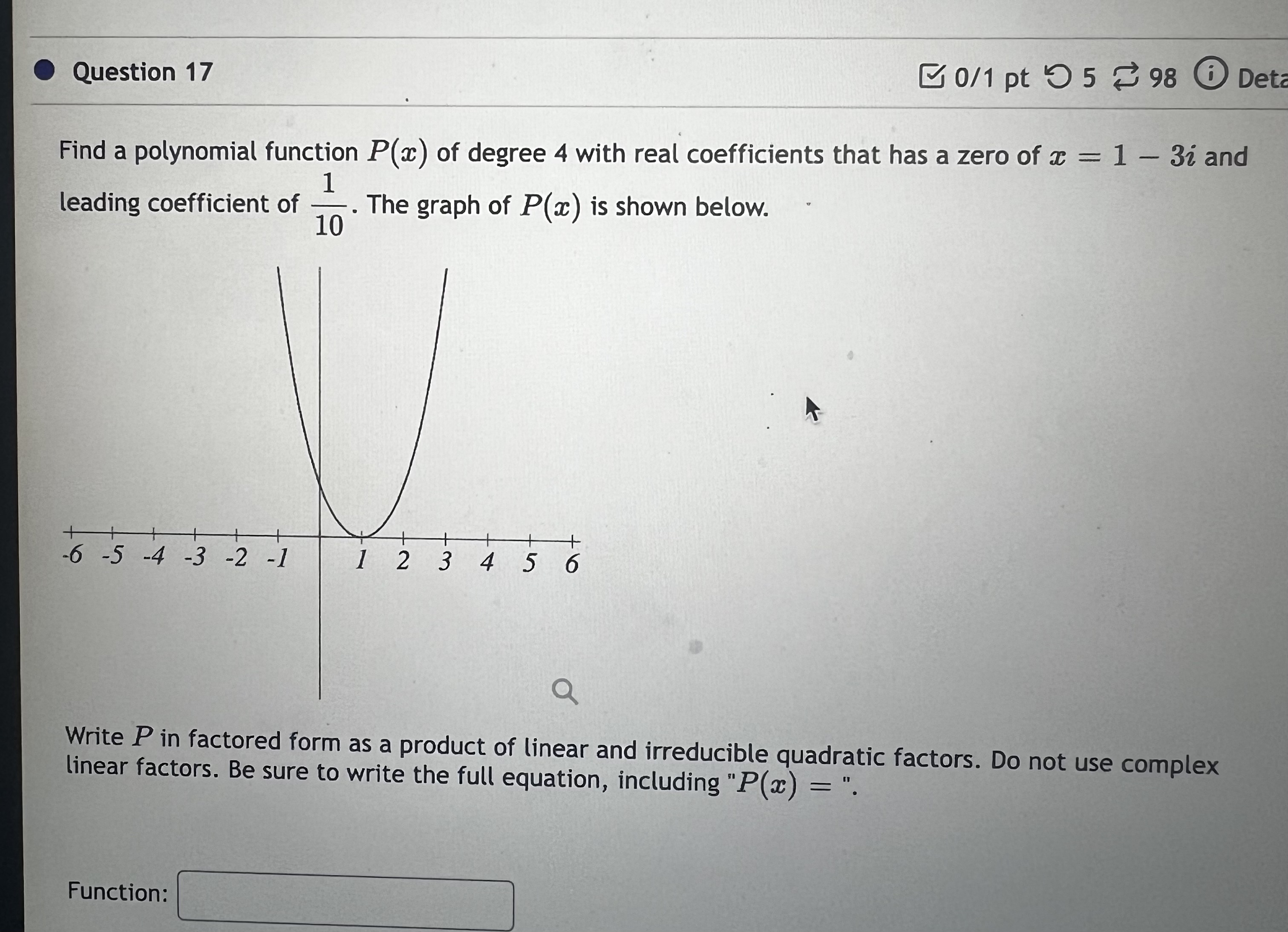 solved-find-a-polynomial-function-p-x-of-degree-4-with-real-chegg