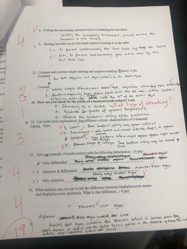 Solved a. Cooling the inoculating instrument prior to