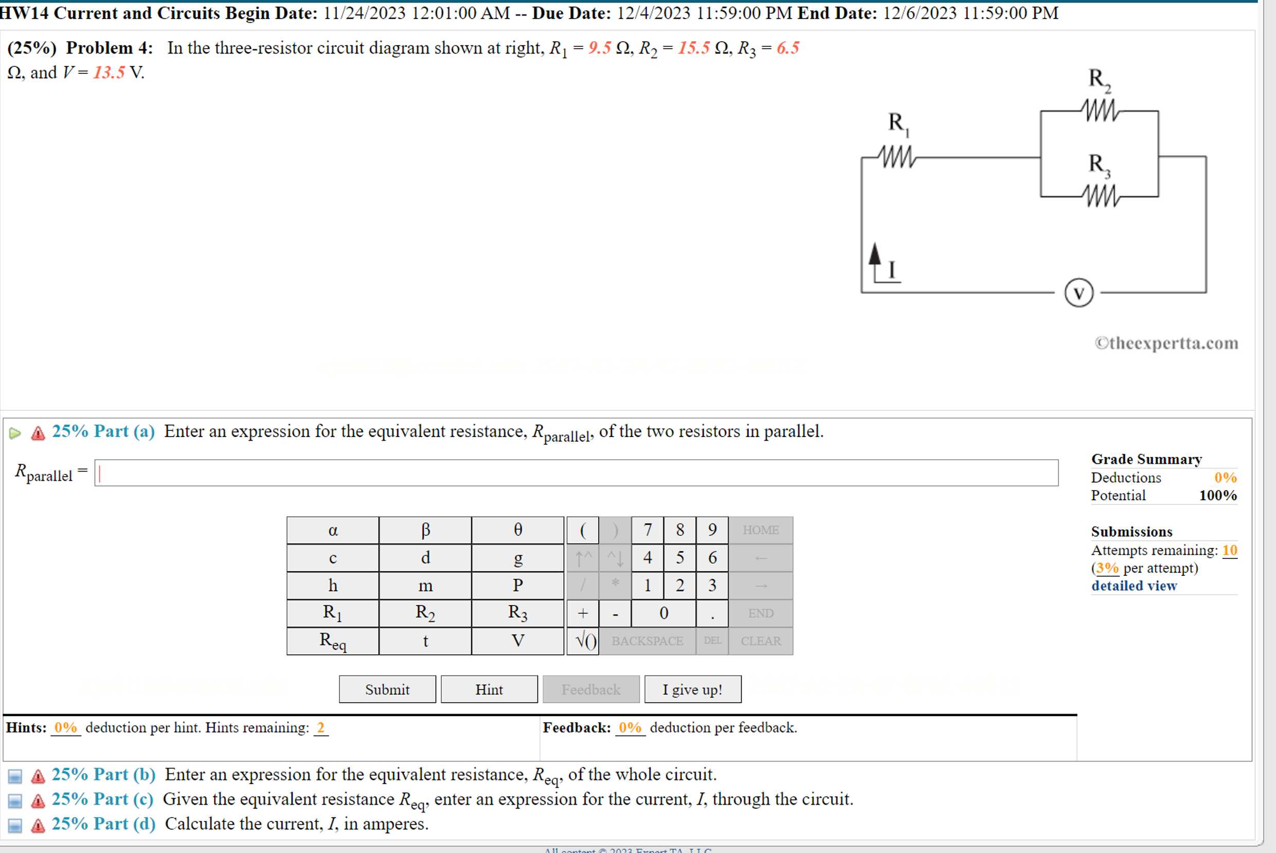 Solved Please help with all parts! | Chegg.com
