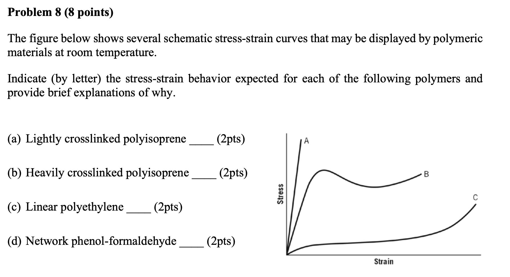 Solved Problem 8 (8 points) The figure below shows several | Chegg.com