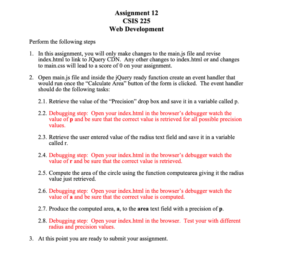 Solved Need Help with this assignment. Each included html, | Chegg.com
