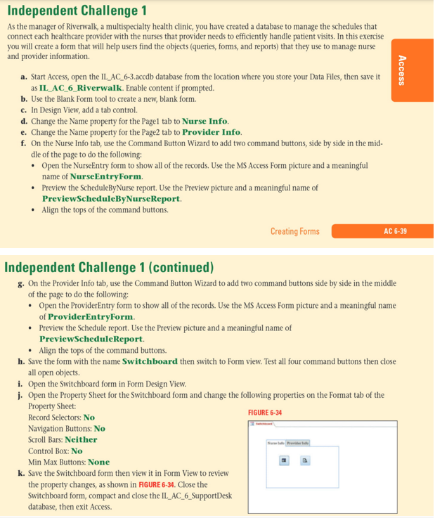 ms access switchboard manager