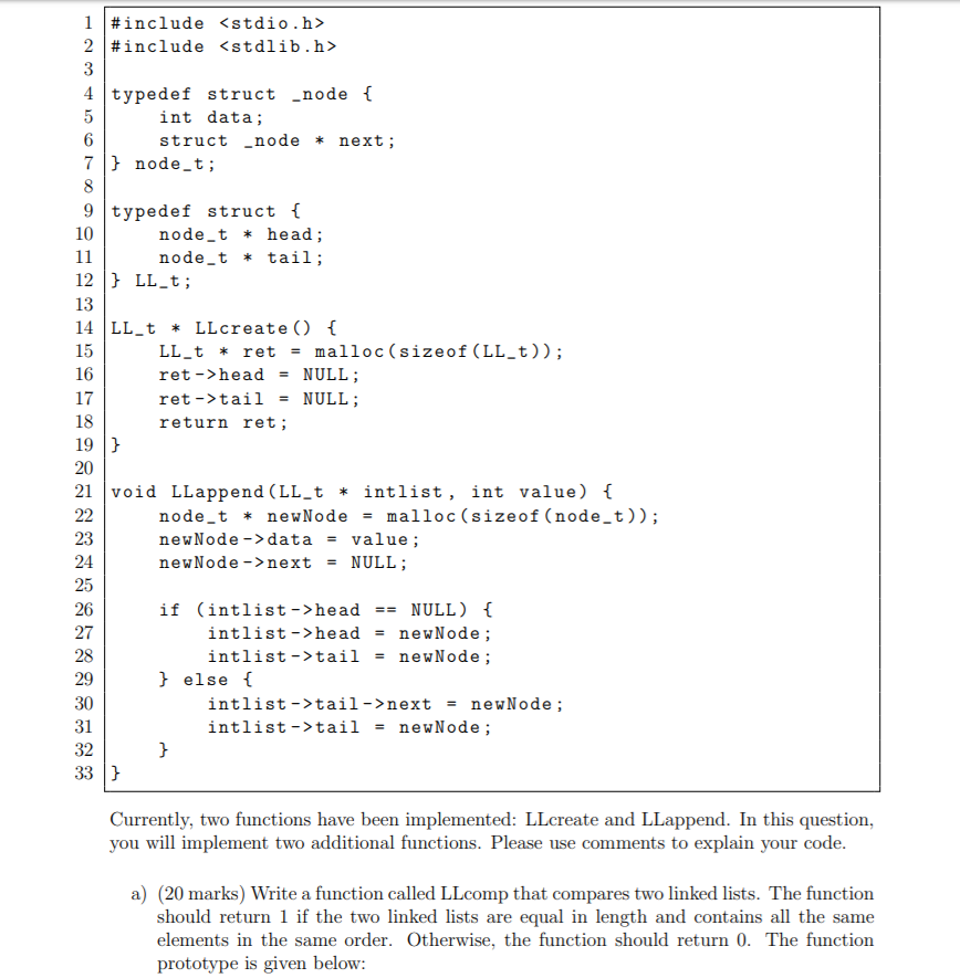 Solved #include 2 #include 500 OO CON 4 typedef struct | Chegg.com