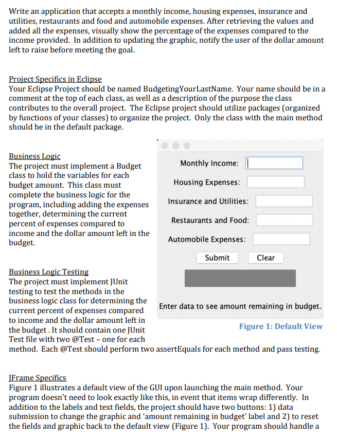 Household Budget App