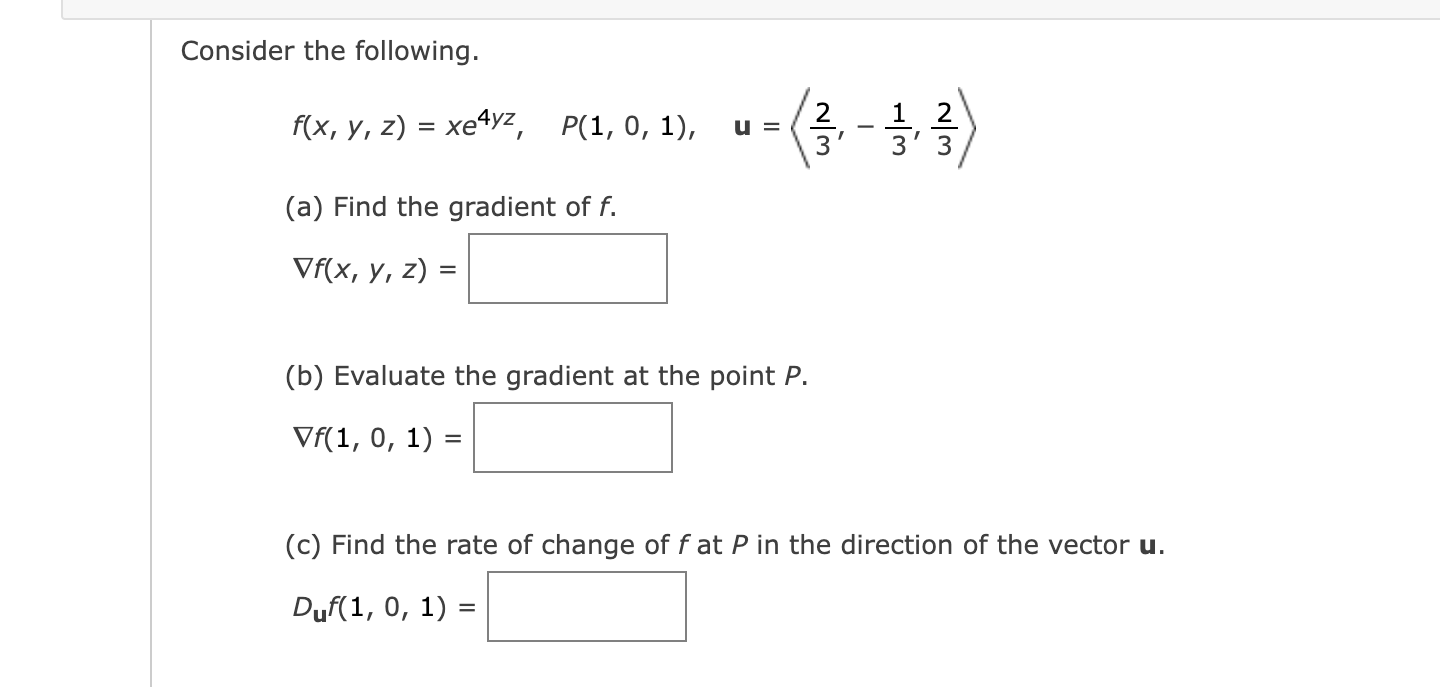 Solved Consider The Following