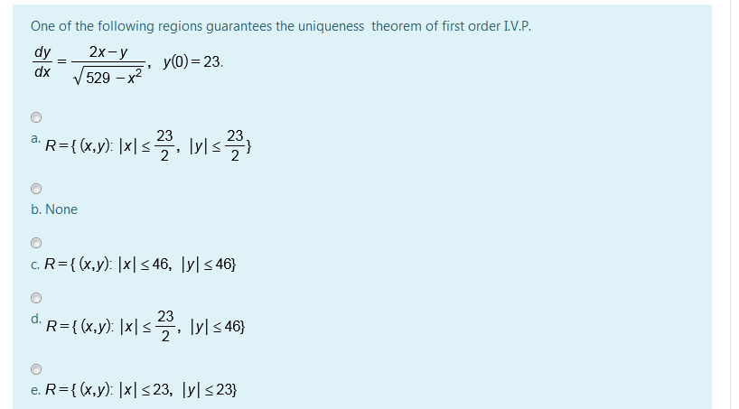 Solved The Substitution U Tan 9 Y Converts The Different Chegg Com