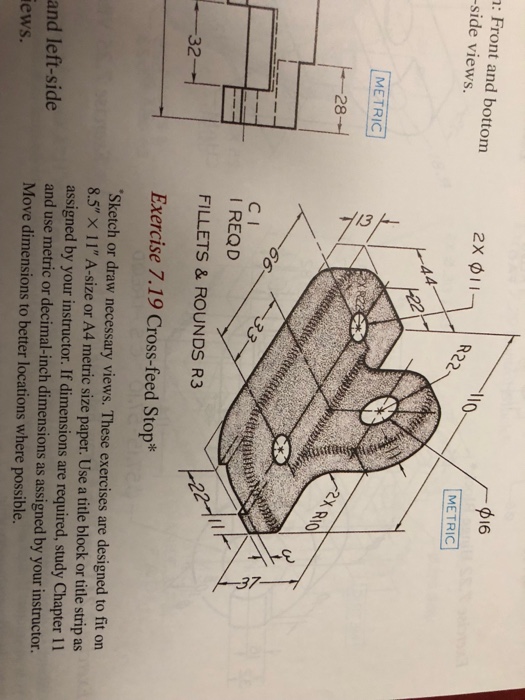 Solved Please help solve the 2 drawing excises below, and | Chegg.com
