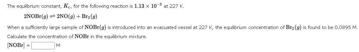 Solved A student ran the following reaction in the | Chegg.com