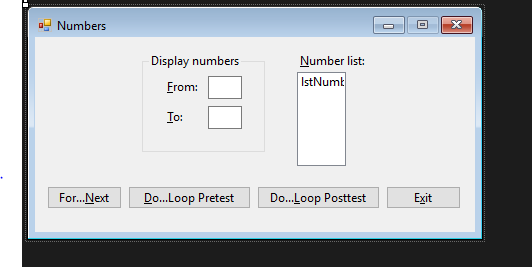 Open the Numbers Solution.sln file contained in the VB2017\Chap05\Numbers Solution folder. The...