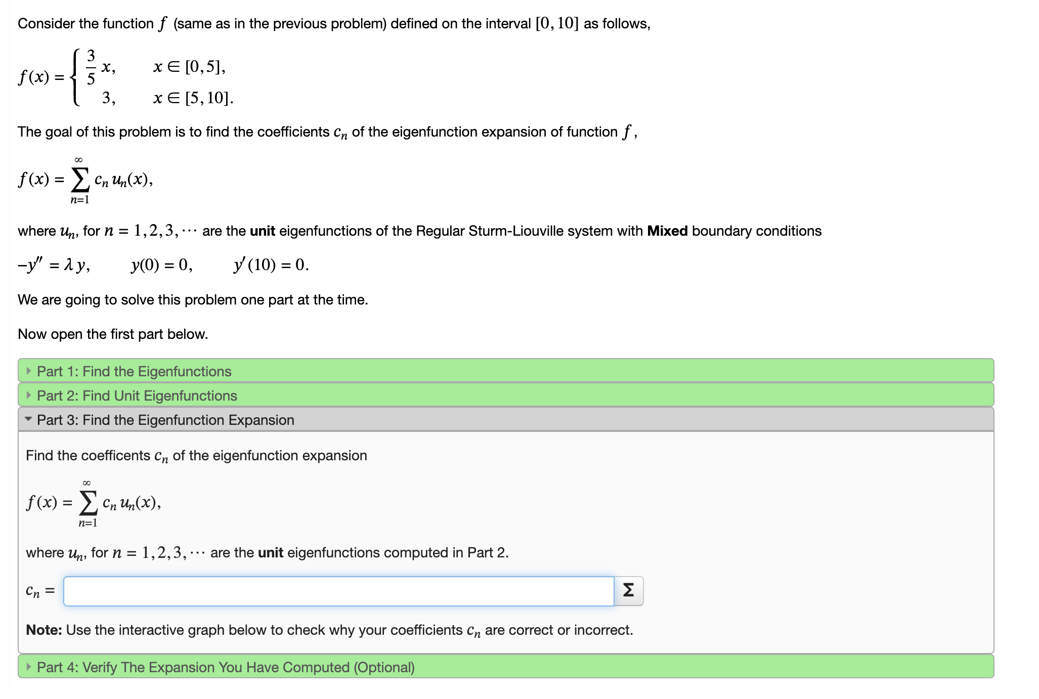 Solved Consider the function f (same as in ﻿the previous | Chegg.com