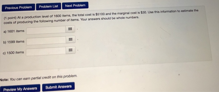 Solved Previous Problem Problem List Next Problem (1 Point) | Chegg.com