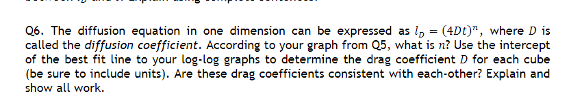 The diffusion rate is the rate at which the diffusion | Chegg.com