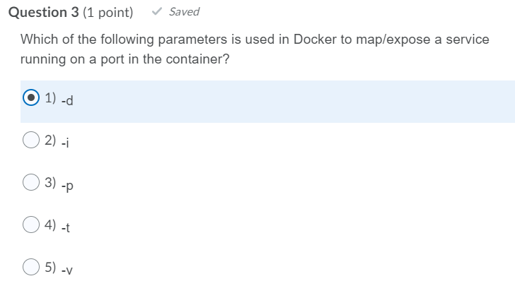 Solved Question 3 (1 Point) Saved Which Of The Following | Chegg.com