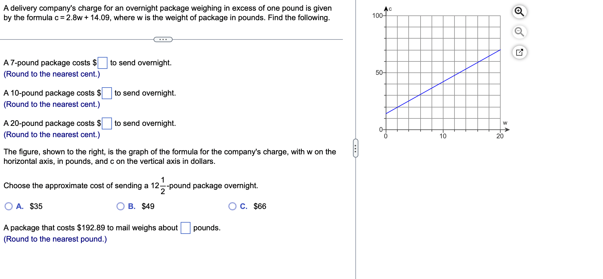 solved-a-delivery-company-s-charge-for-an-overnight-package-chegg