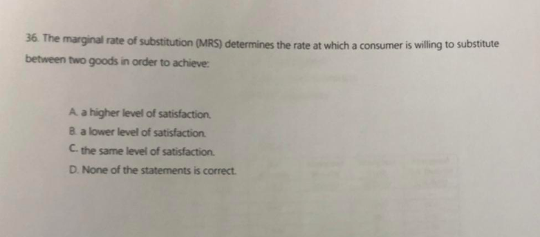 Solved 34. Suppose a consumer with an income of $100 who is | Chegg.com