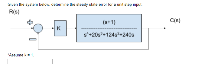 Solved Given The System Below, Determine The Steady State | Chegg.com