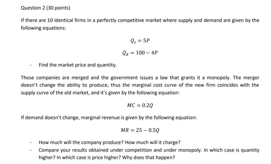 Solved Question 2 (30 points) If there are 10 identical | Chegg.com