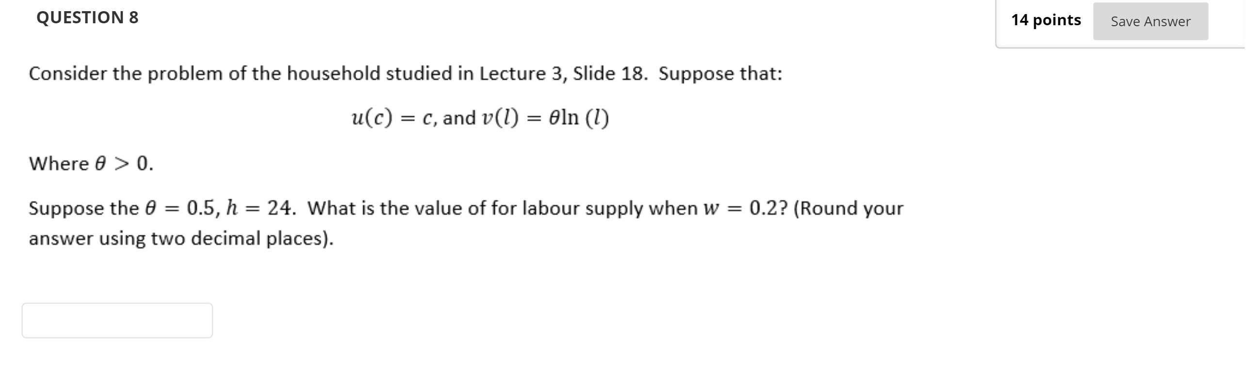 Solved QUESTION 8 14 points Save Answer Consider the problem | Chegg.com