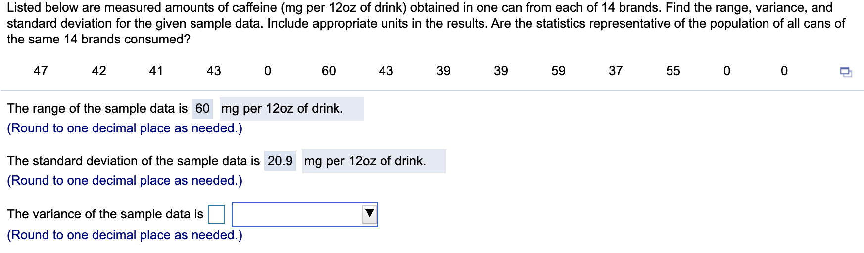 solved-are-the-statistics-representative-of-the-chegg