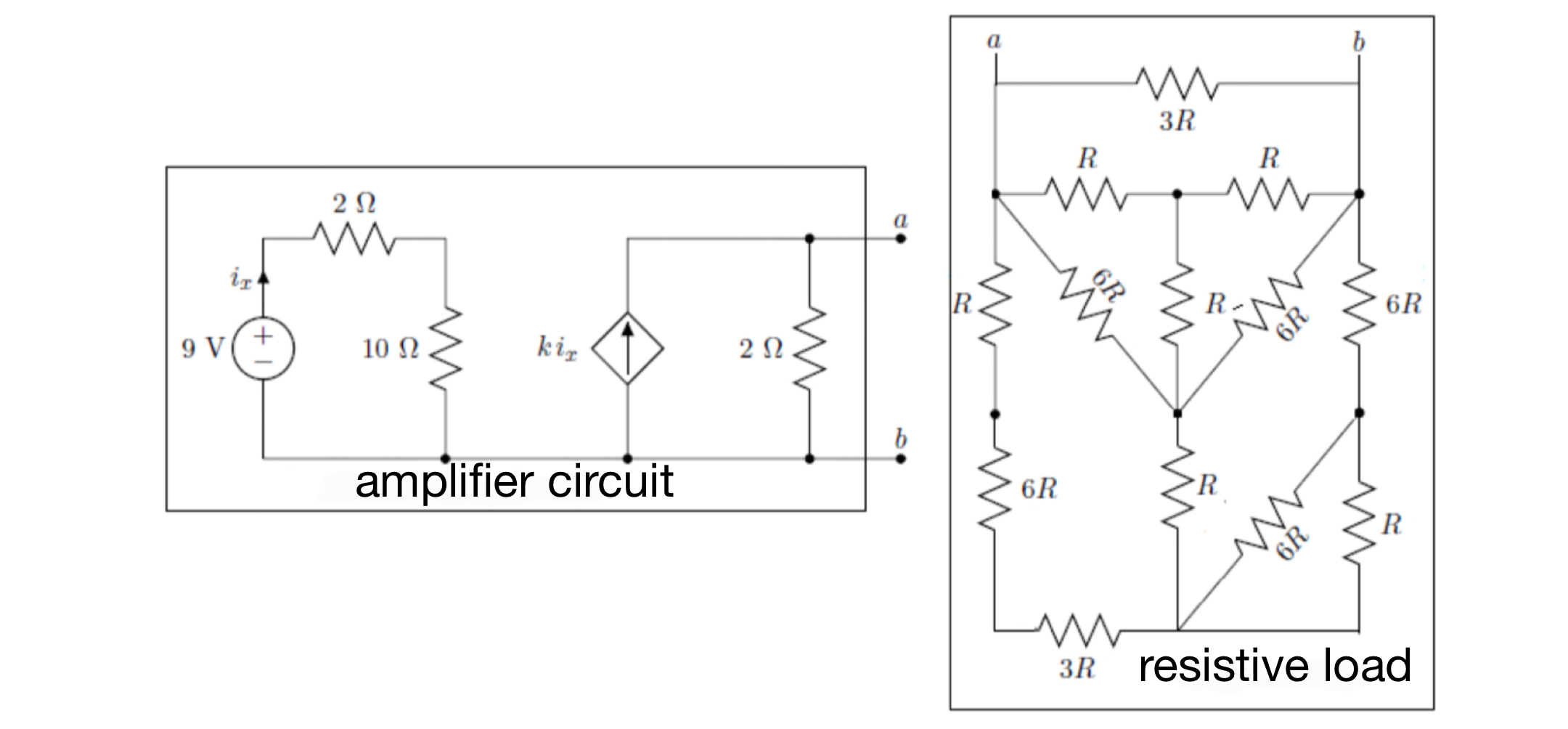 Solved The figure shows an equivalent circuit of an | Chegg.com