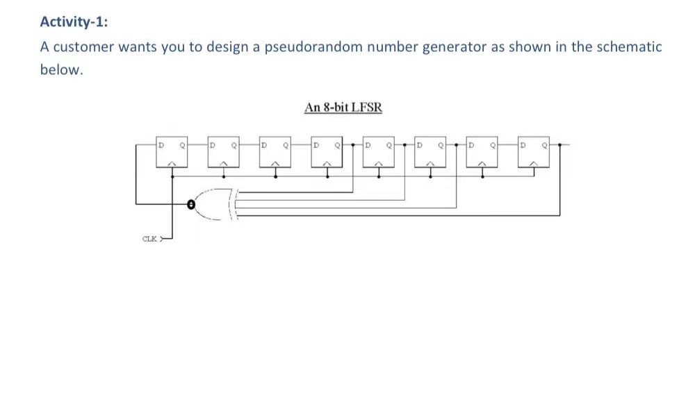 Solved Activity-1: A customer wants you to design a | Chegg.com