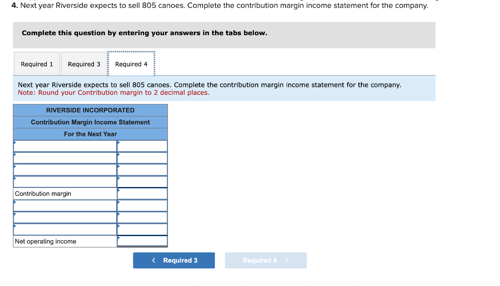 Solved Required 1. Complete the table. 3. Suppose Riverside