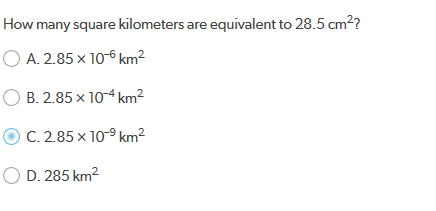 How Many Square Kilometers Are Equivalent To 28 5 Chegg How Many Square Kilometers Are Equivalent To 28 5 Chegg