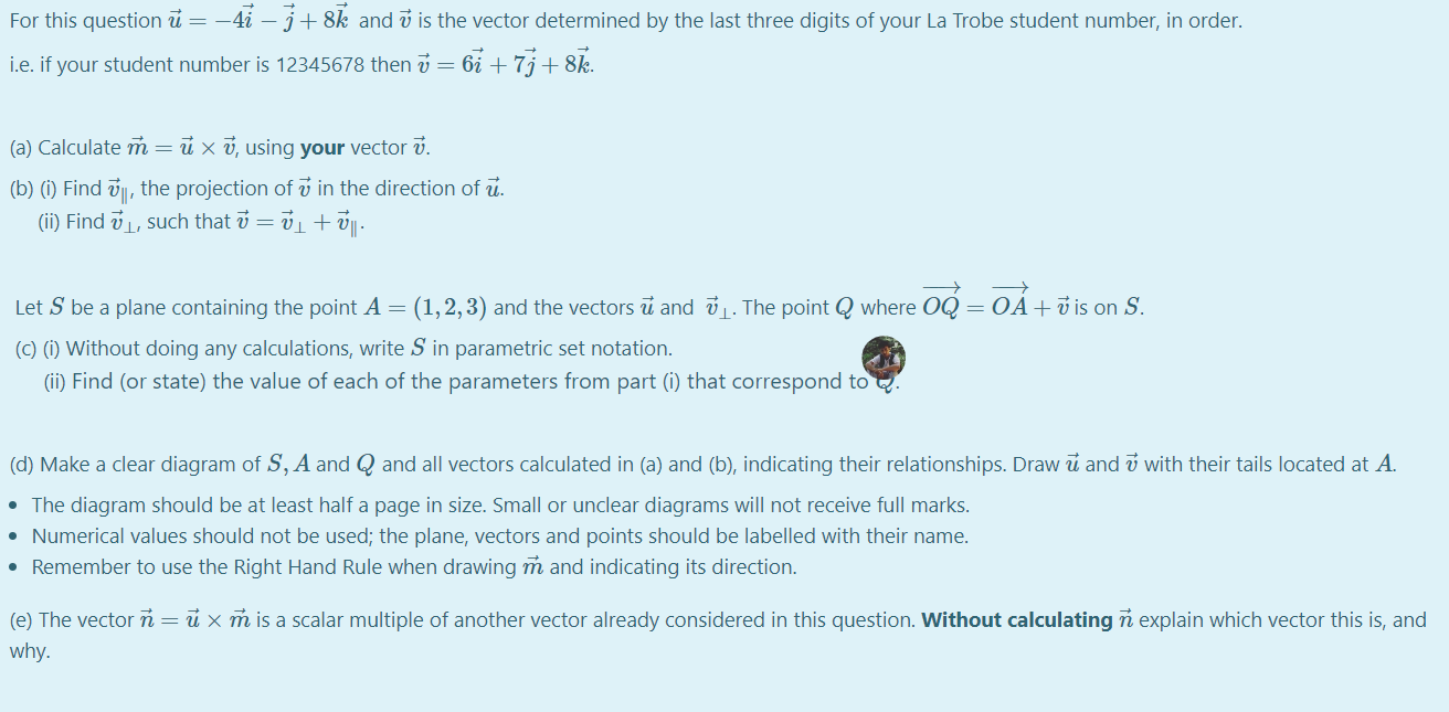 Solved For This Question 42 8k And U Is The Vecto Chegg Com