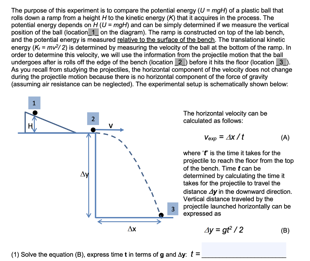 Solved The Purpose Of This Experiment Is To Compare The P Chegg Com