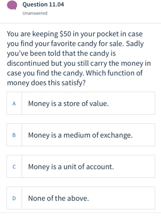 Solved Which of the following is an example of bartering? An